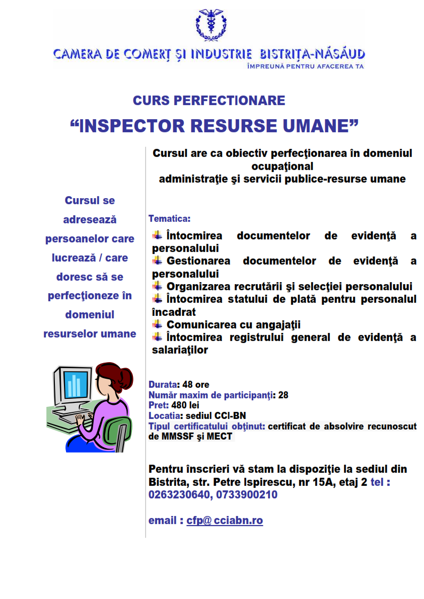 Inspector resurse umane